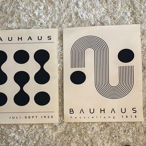 Bauhaus Art Prints Set
